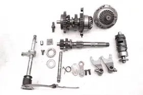 3gb-17402-00-00 Yamaha 01 Badger 80 2x4 Transmission Shift Forks And Drum Yfm80n