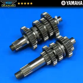 499-17411-00-00 Yamaha 1975 Mx400 Transmission Gear Box Main Counter Shaft Bottom End