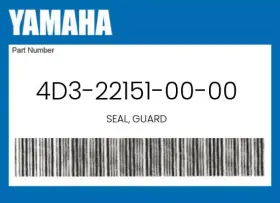 4d3-22151-00-00 Yamaha Genuine Seal Guard -