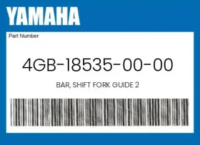 4gb-18535-00-00 Yamaha Genuine Bar Shift Fork Guide 2 -