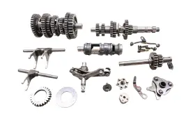 4kb-17411-00-00 Yamaha 01 Wolverine 350 4x4 Transmission Shift Forks And Drum Yfm350fx