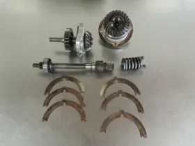 4kb-17530-00-00 Yamaha 2000 Big Bear 400 4wd Output Shaft Bevel Gears Middle Pinion Transmission