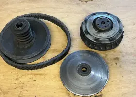 4wv-17620-10-00 Yamaha 4wv-17611-10-00 98-01 Grizzly 600 Yfm600 Primary Clutch Secondary