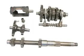 4wv-18540-00-00 Yamaha 01 Grizzly 600 4x4 Transmission Shift Forks And Drum Yfm600f