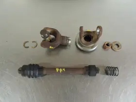5fu-g6173-00-00 Yamaha 2000 Big Bear 400 4wd Front Driveshaft Yoke U-joint Flange