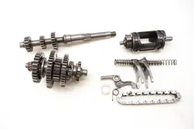 5gh-17421-00-00 Yamaha 01 Kodiak 400 4x4 Transmission Shift Forks And Drum Yfm400