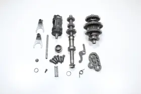 5gh-17681-10-00 Yamaha 2004 04 Kodiak 450 4x4 Transmission Shift Forks And Drum Yfm450f