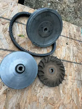 5km-17620-00-00 Yamaha Grizzly 660 02 Primary Clutch Bundle Sheaves 42429