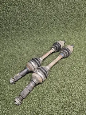 5uh-2518f-00-00 Yamaha 2008 Grizzly 350 4x4 Irs Front Left Right Cv Drive Axle Pair