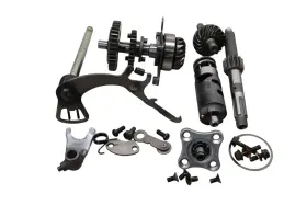 5yf-17411-00-00 Yamaha 04 Raptor 50 Transmission Shift Forks And Drum Yfm50