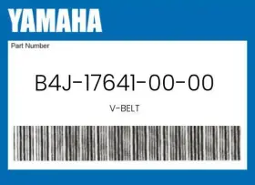 B4j-17641-00-00 Yamaha Genuine V-belt -