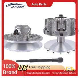 Zxfloov 204749399857 High-performance Primary And Secondary Clutches For Can-am Maverick X3 Turbo R Rr