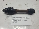 2005 Yamaha Big Bear 400 4X4 Front Driveshaft OEM#5FU-G6173-10-00 2407(L-3) Used. Price: $89.95.