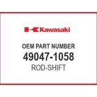 Kawasaki Rod-shift 49047-1058 Oem New. Price: $11.26.