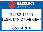 Suzuki Oem Part 24252-19F00 Bush New. Price: $16.27.