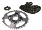 Honda 200SX, 1986-1988, O-ring Chain And Sprocket Set New. Price: $98.39.