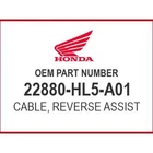 Honda Cable 22880-HL5-A01 Oem New. Price: $15.73.