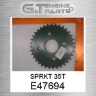 E47694 Sprkt 35T Fits John Deere (surplus Open Box) New. Price: $108.06.