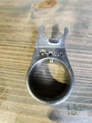 1985 Honda Fourtrax TRX125A L Gear Shift Fork 24221-VM6-000 Used. Price: $10.00.