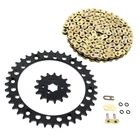 Chain And Sprocket For Yamaha Banshee YFZ350 1989-06 Gold O-ring 15/40 104L New. Price: $76.86.