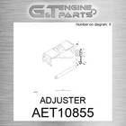 AET10855 Adjuster Fits John Deere (surplus Open Box) New. Price: $145.76.