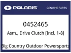 Polaris Oem Part 0452465 Asm., Drive Clutch New. Price: $304.99.