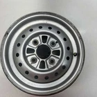 Wheel Asm 12X6, Silver - 2002 Honda Foreman Rubicon Used. Price: $80.00.