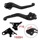 New Short Clutch Brake Lever Fit For Yamaha FZ6 Fazer Xsr 700 900 Abs Black. Price: $45.55.