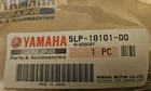 Genuine Yamaha Part 5LP-18101-00 Shift Shaft Oem New/old Stock Original Package. Price: $50.00.