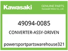 Kawasaki Oem Part 49094-0085 Converter-assy-driven New. Price: $751.68.