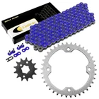 Caltric Blue Drive Chain And Sprockets Kit Compatible With Yamaha Raptor 350 Yfm New. Price: $80.46.