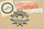 Nos Oem Kawasaki 1975-79 KD125 1974-79 KX125 Front Drive Sprocket 12T 13144-058 New. Price: $9.00.