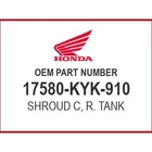Honda Shroud C, R. Tank 17580-KYK-910 Oem New. Price: $8.93.