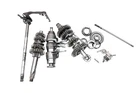 75 Yamaha RD125 Transmission Shift Forks & Drum Used. Price: $199.99.