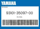Yamaha Genuine Oil Seal 93101-35097-00 New. Price: $22.13.