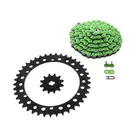 98-02 Yamaha YFS200 Blaster Green Non O-ring Chain Black Sprocket 12/41 92L New. Price: $63.75.