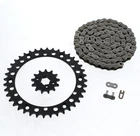Chain And Black Sprocket For Yamaha Warrior YFM350 2001 - 2004 13/40 98L New. Price: $60.45.