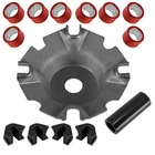 Caltric Moveable Plate W/damper Roller Spacer For Arctic Cat 550 4X4 2010-2014 New. Price: $48.00.