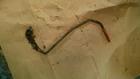 Honda Reverse Lever / Rod With Linkage Arm Used. Price: $55.00.