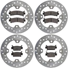 Niche Front Rear Brake Pad Rotor Kit For Honda Pioneer 1000-5 43251-HL4-A01 New. Price: $109.95.