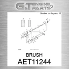 AET11244 Brush Fits John Deere (surplus Open Box) New. Price: $102.52.