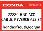 Honda Oem Part 22880-HN0-A00 Cable, Reverse Assist New. Price: $24.45.