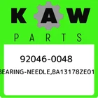 92046-0048 Kawasaki BEARING-NEEDLE,BA13178ZE01 920460048, New Genuine Oem Part. Price: $23.24.