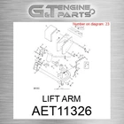 AET11326 Lift Arm Fits John Deere (surplus Open Box) New. Price: $52.99.
