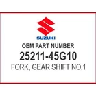 Suzuki Fork,gear Shift 25211-45G10 Oem New. Price: $93.56.
