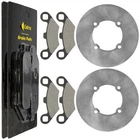 2X Brake Disc With Pads Front Left & Right For Polaris Xplorer 300 1996-1999 New. Price: $49.00.