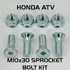 TRX450R Sportrax Atv Sprocket Bolts : Honda TRX450ER Match Oem 90114-HP1-000 New. Price: $16.99.