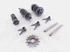 Kawasaki Ninja 250R EX250 & EL250 Eliminator Transmission W/ Shifter Drum Forks Used. Price: $45.95.