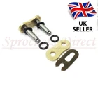 Gold 530 Ring Motorcycle Bike Dirt Atv Quad Drive Chain Split Link New. Price: $10.13.