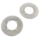 2013 Polaris 500 Ranger 4X4 - Rear Mudrat Stainless Steel Brake Rotors X2 New. Price: $92.35.
